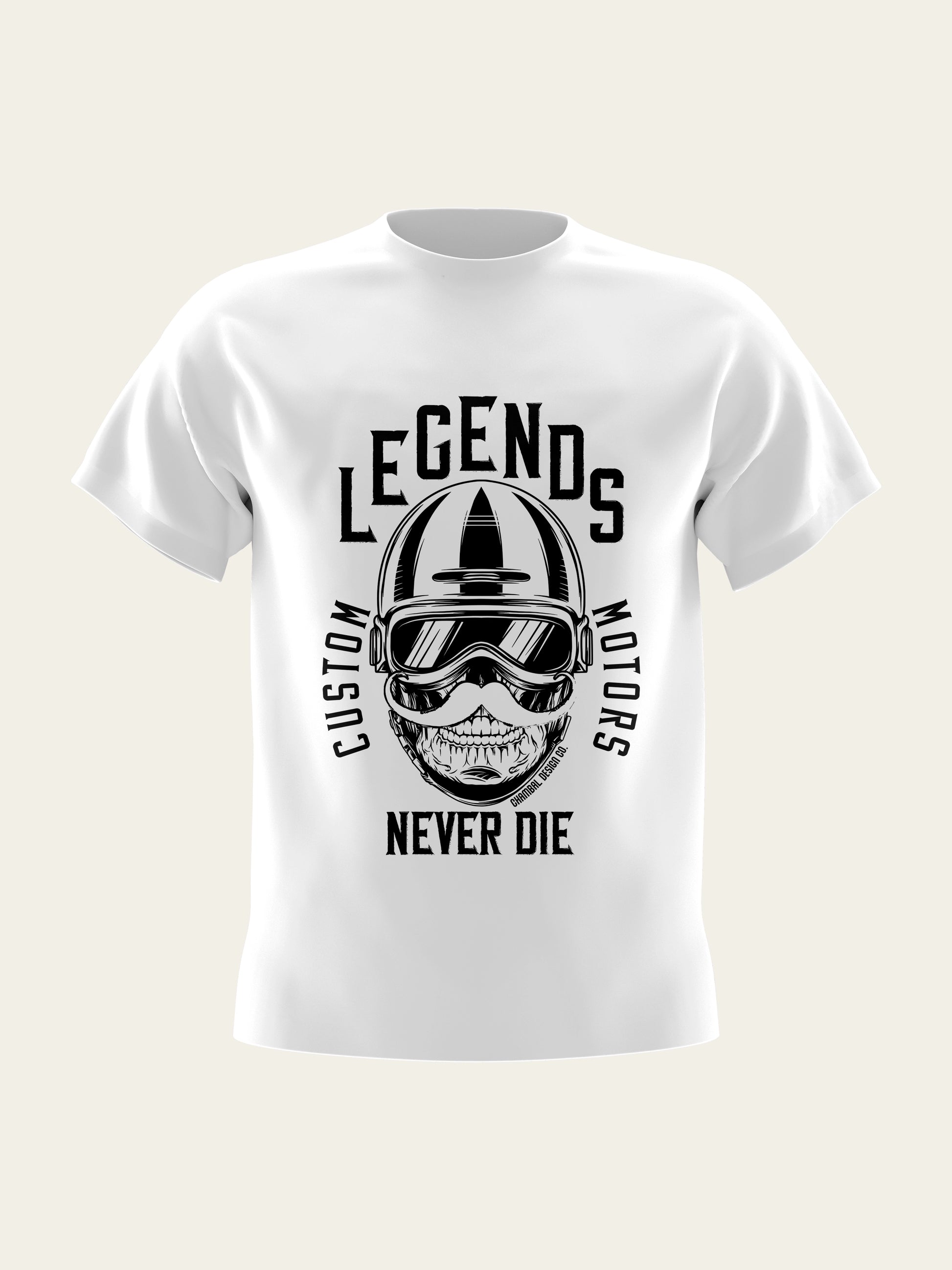 Legends Never Die Round Neck T-Shirt The Chambal®