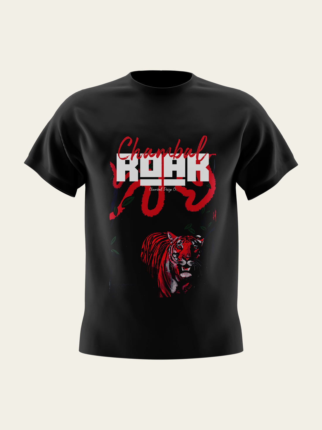 Chambal Roar Round Neck T-Shirt The Chambal®