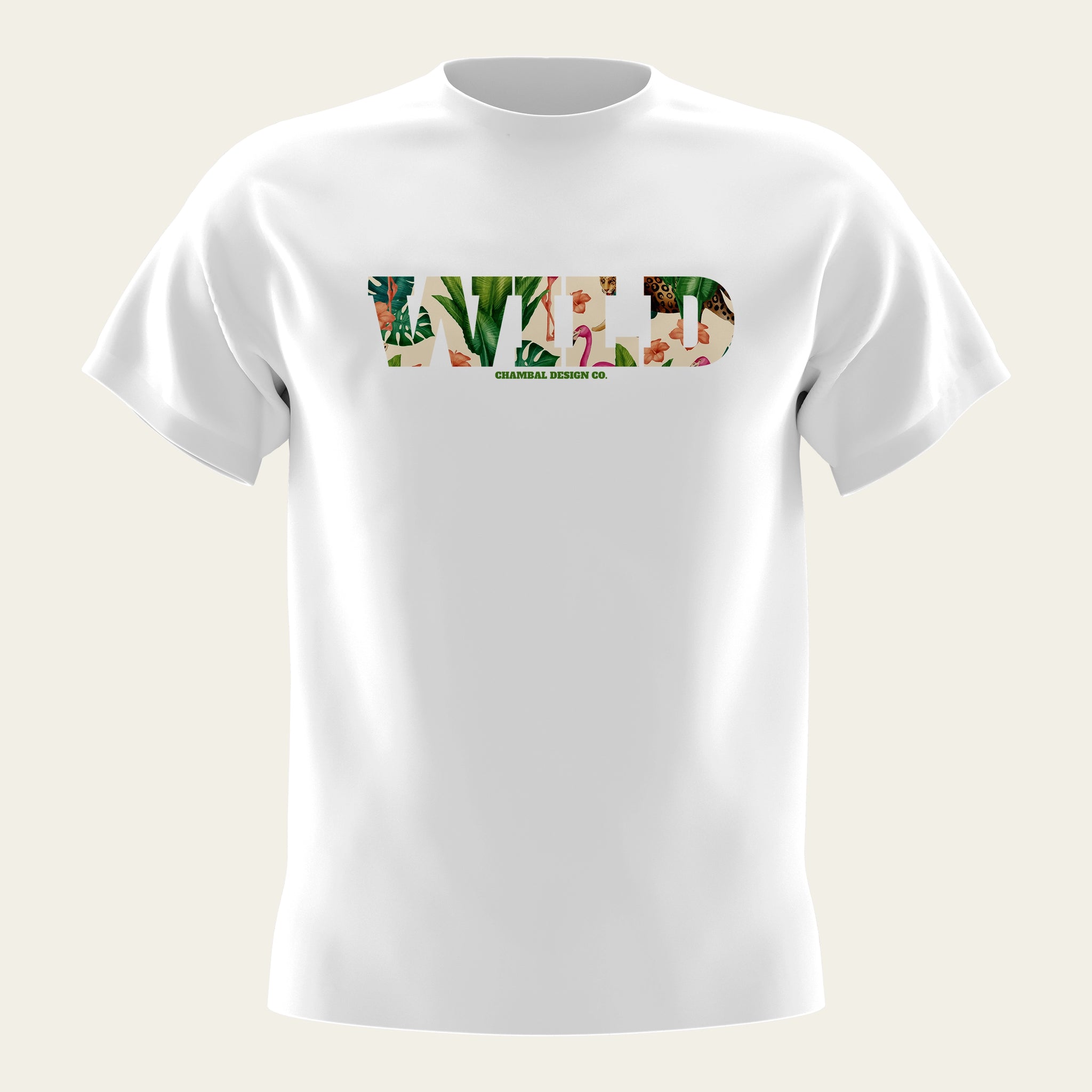 Wild Round Neck T-Shirt The Chambal®