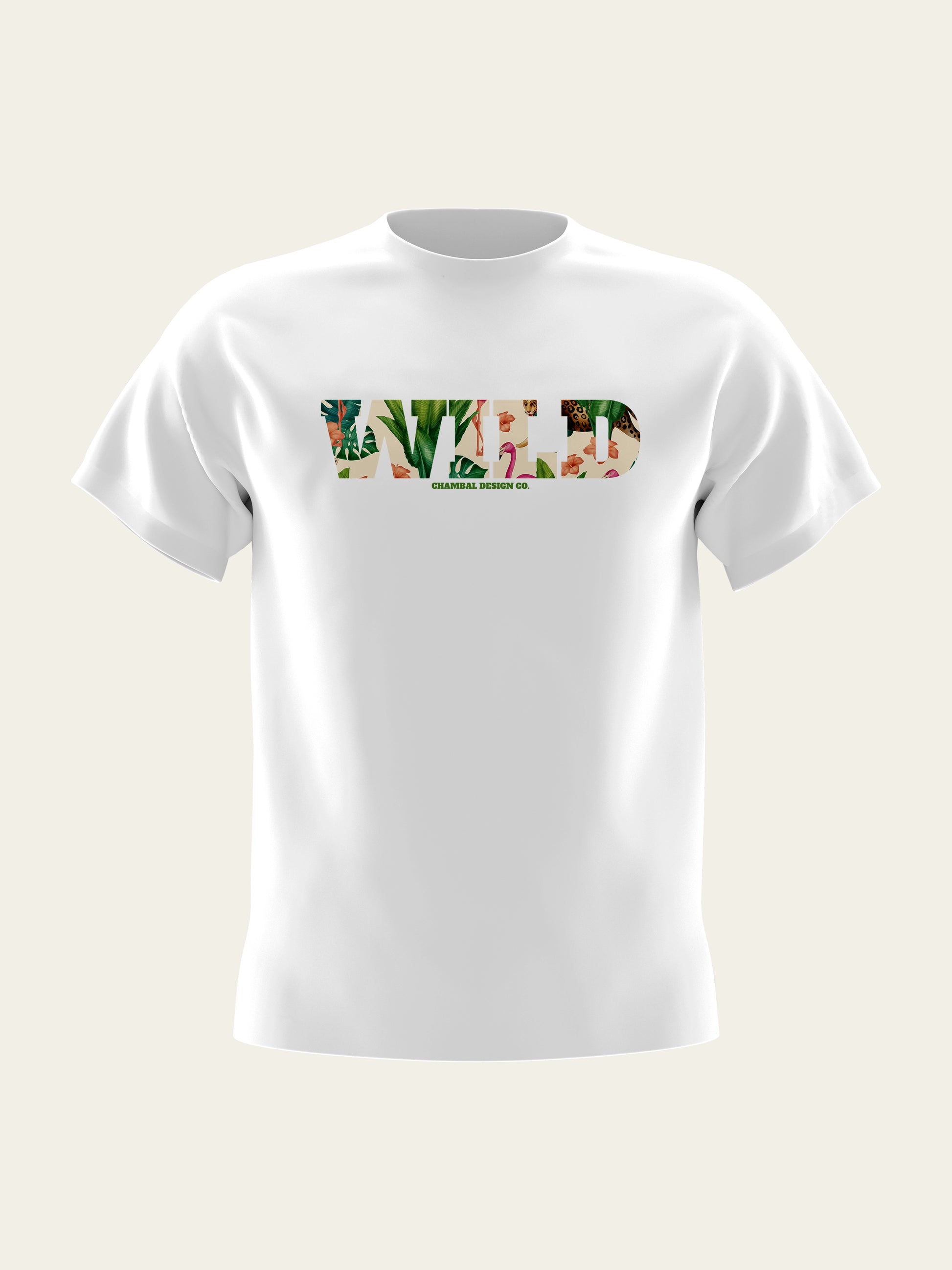 Wild Round Neck T-Shirt The Chambal®