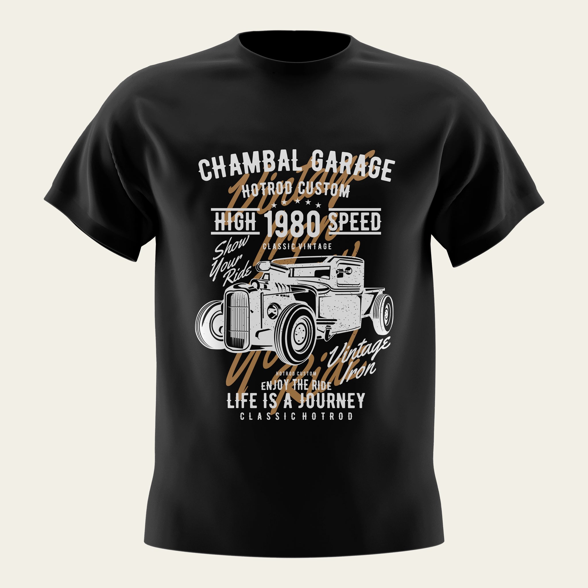 Chambal Garage Round Neck T-Shirt The Chambal®