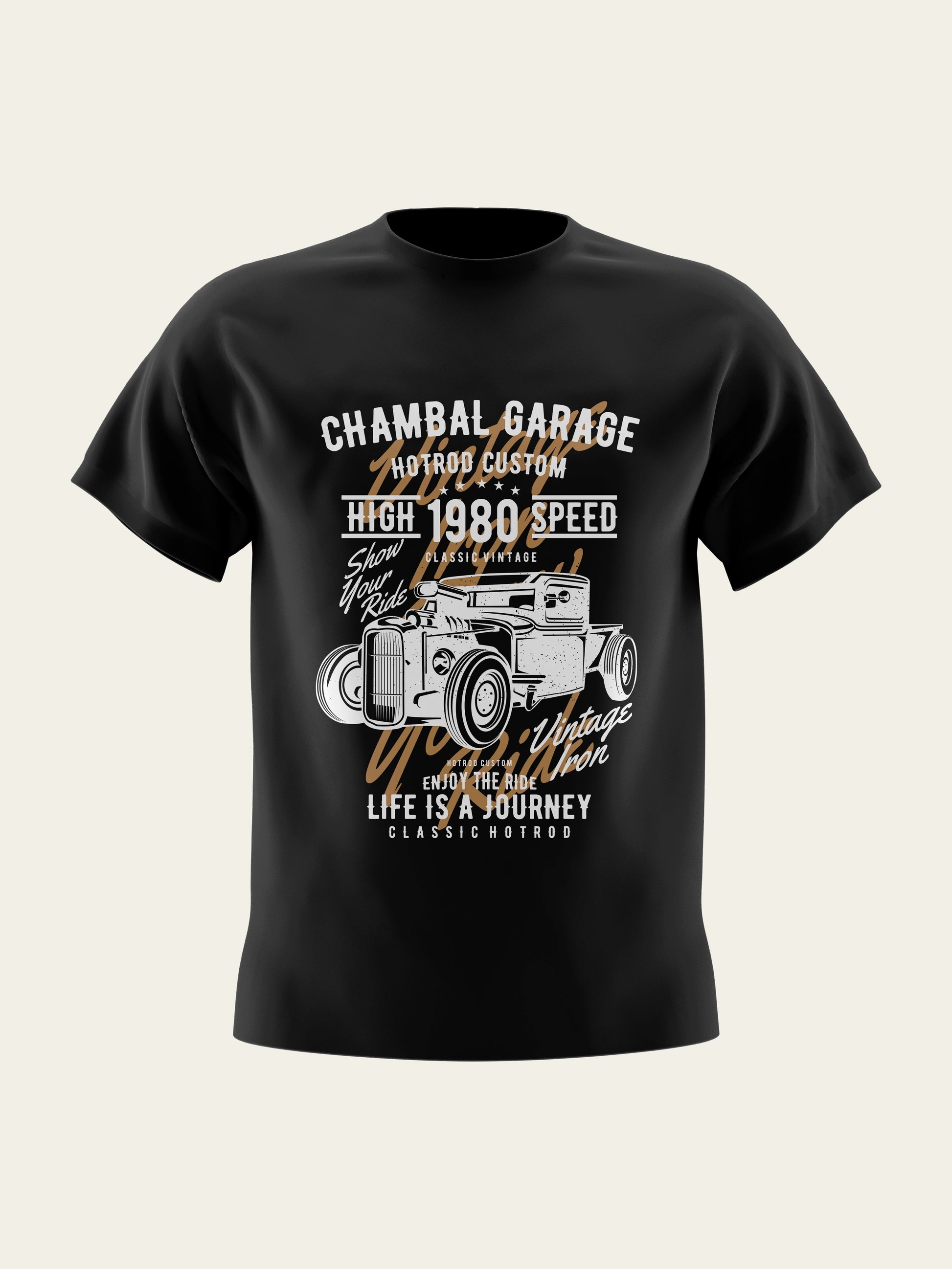 Chambal Garage Round Neck T-Shirt The Chambal®