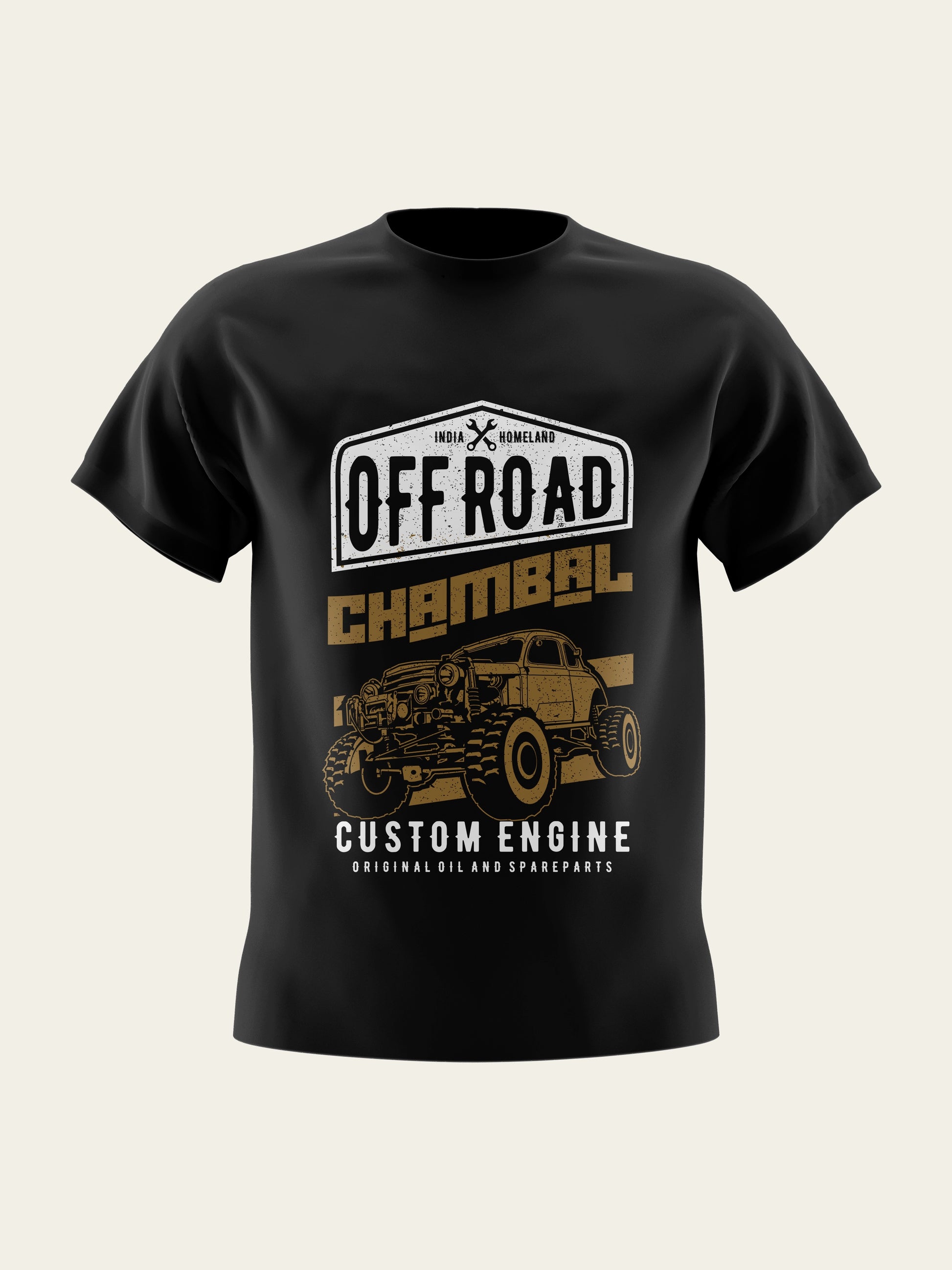 Off Road Chambal Round Neck T-Shirt The Chambal®