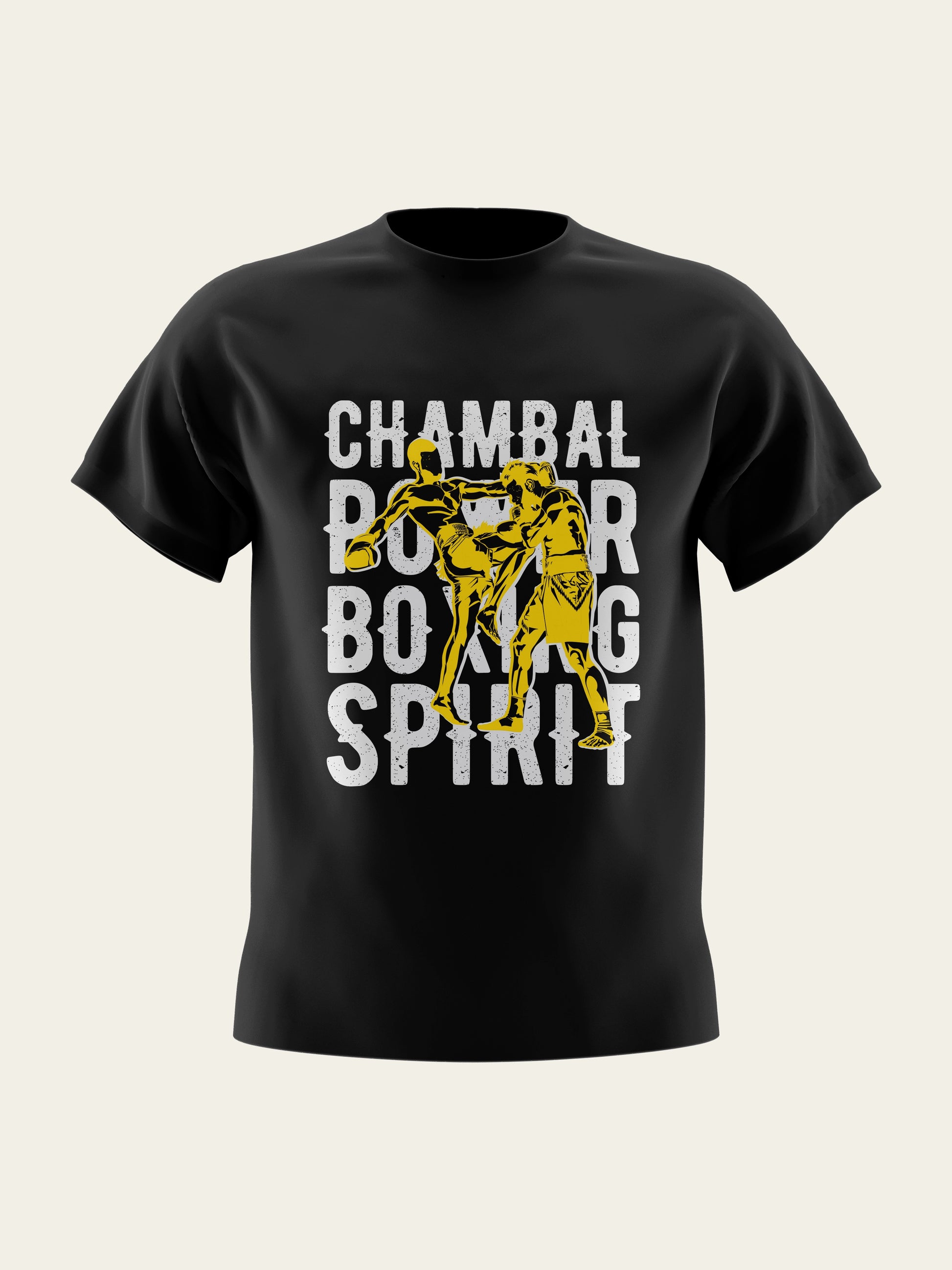 Chambal boxing Spirit Round Neck T-Shirt The Chambal®