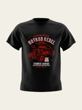 Hotrod Rebel Round Neck T-Shirt The Chambal®