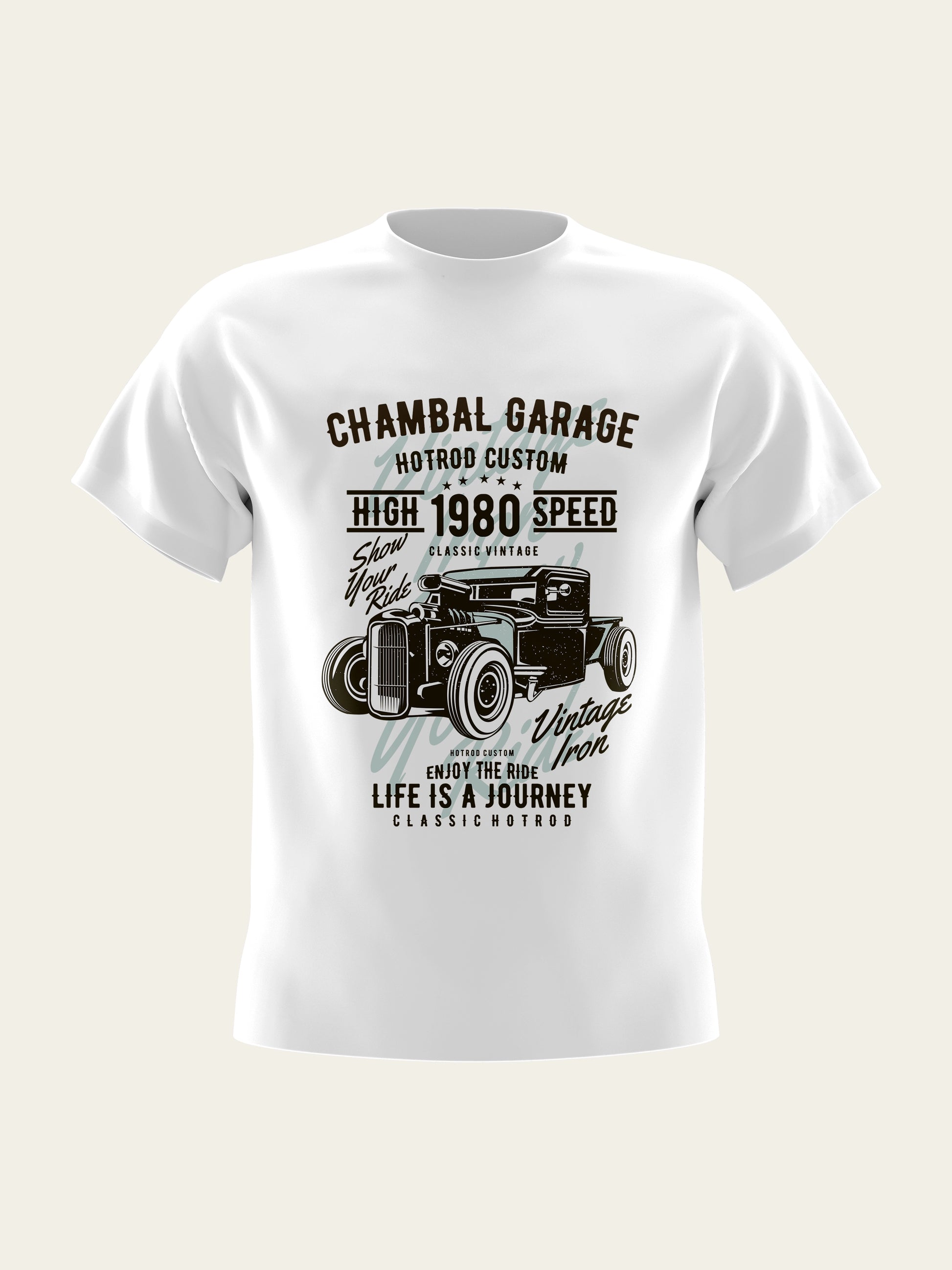 Chambal Garage Round Neck T-Shirt The Chambal®