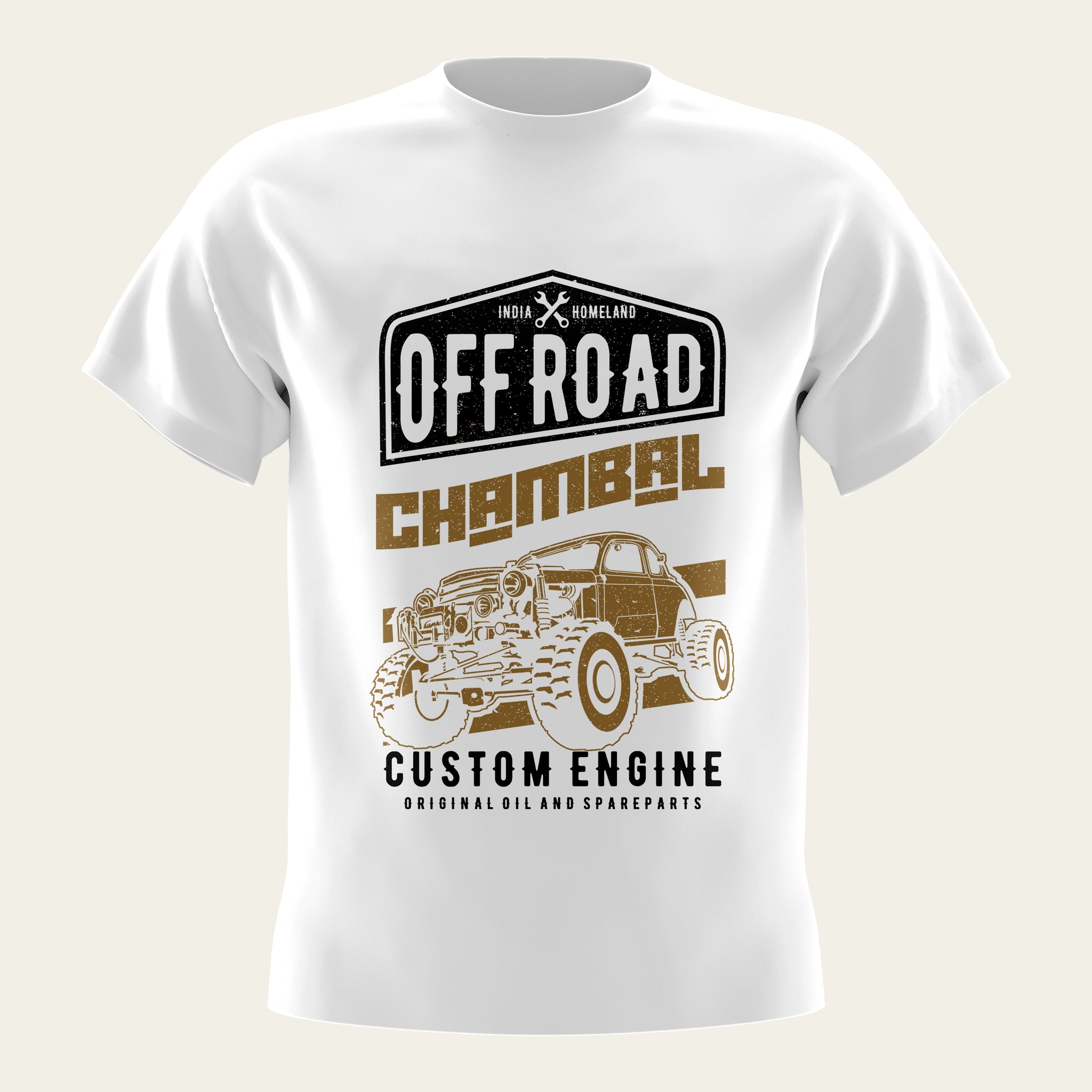 Off Road Chambal Round Neck T-Shirt The Chambal®