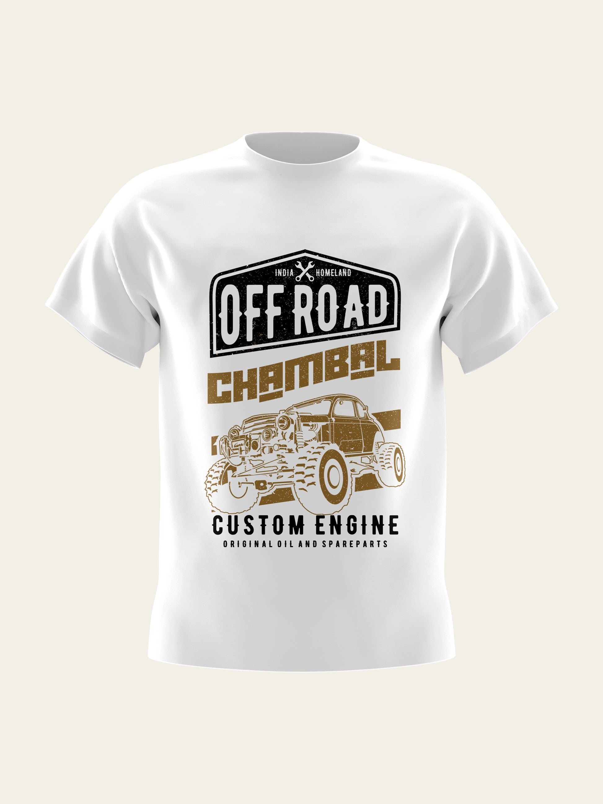 Off Road Chambal Round Neck T-Shirt The Chambal®