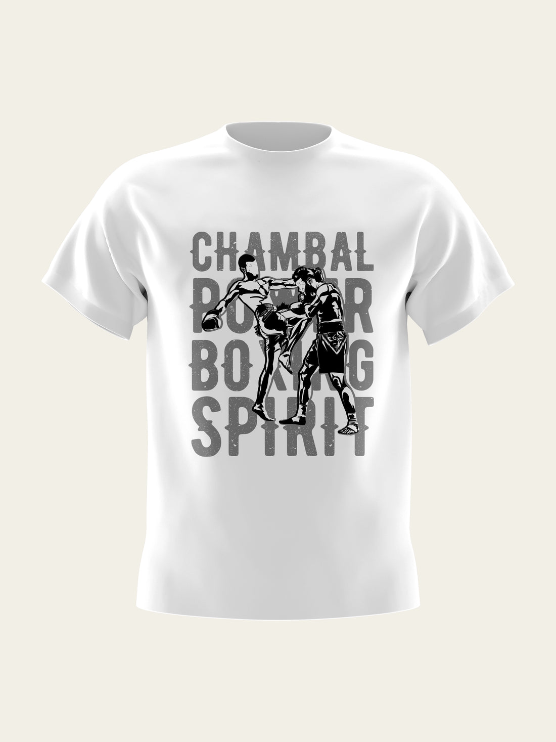 Chambal boxing Spirit Round Neck T-Shirt The Chambal®