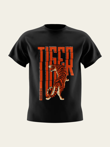 Chambal Tiger Round Neck T-Shirt The Chambal®