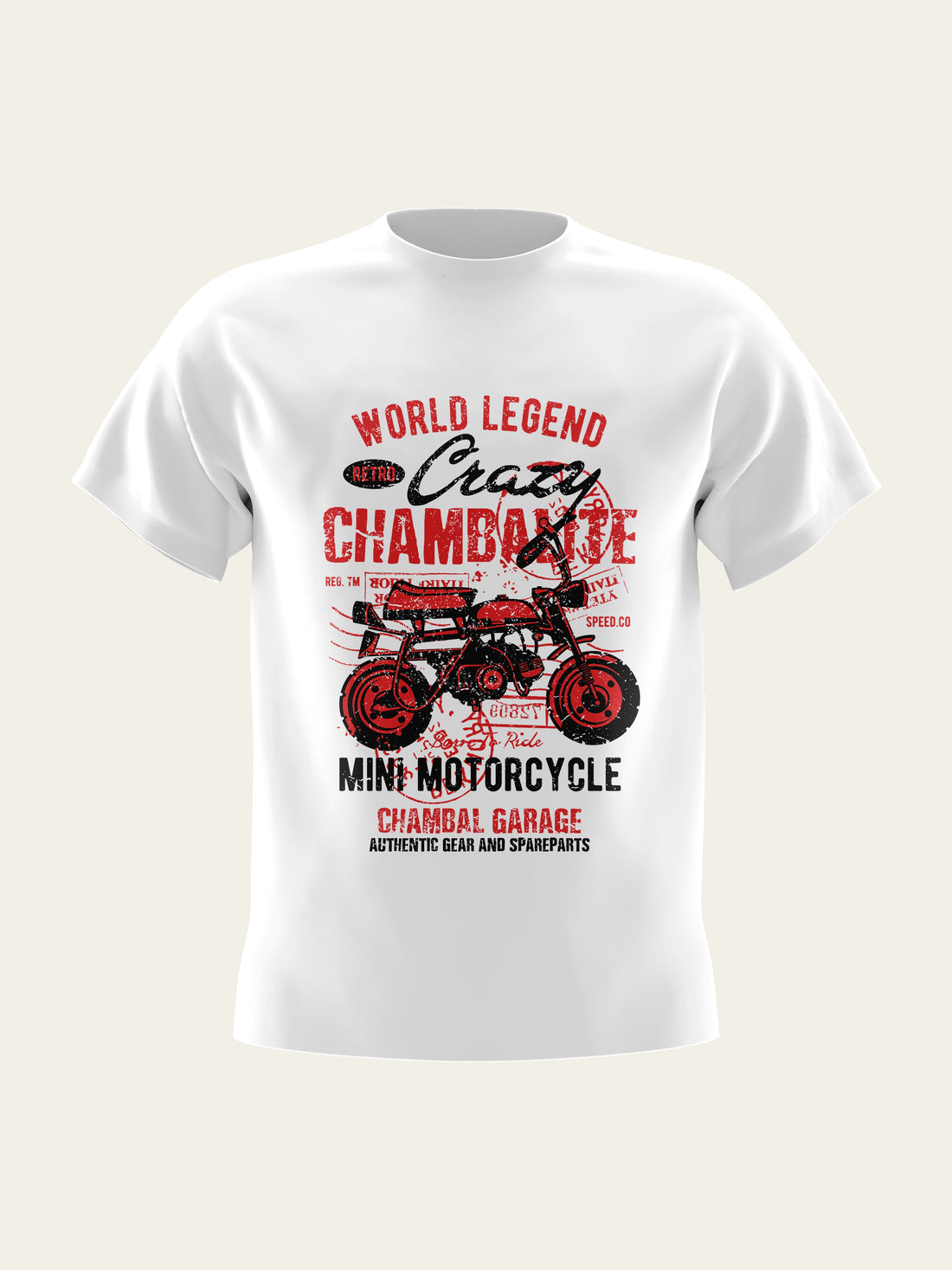 Legend Chambalite Round Neck T-Shirt The Chambal®