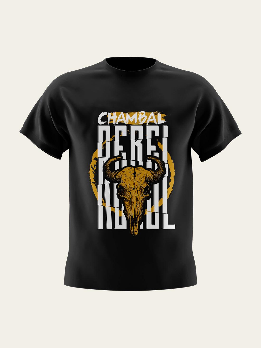 Chambal Rebel Aries Round Neck T-Shirt The Chambal®