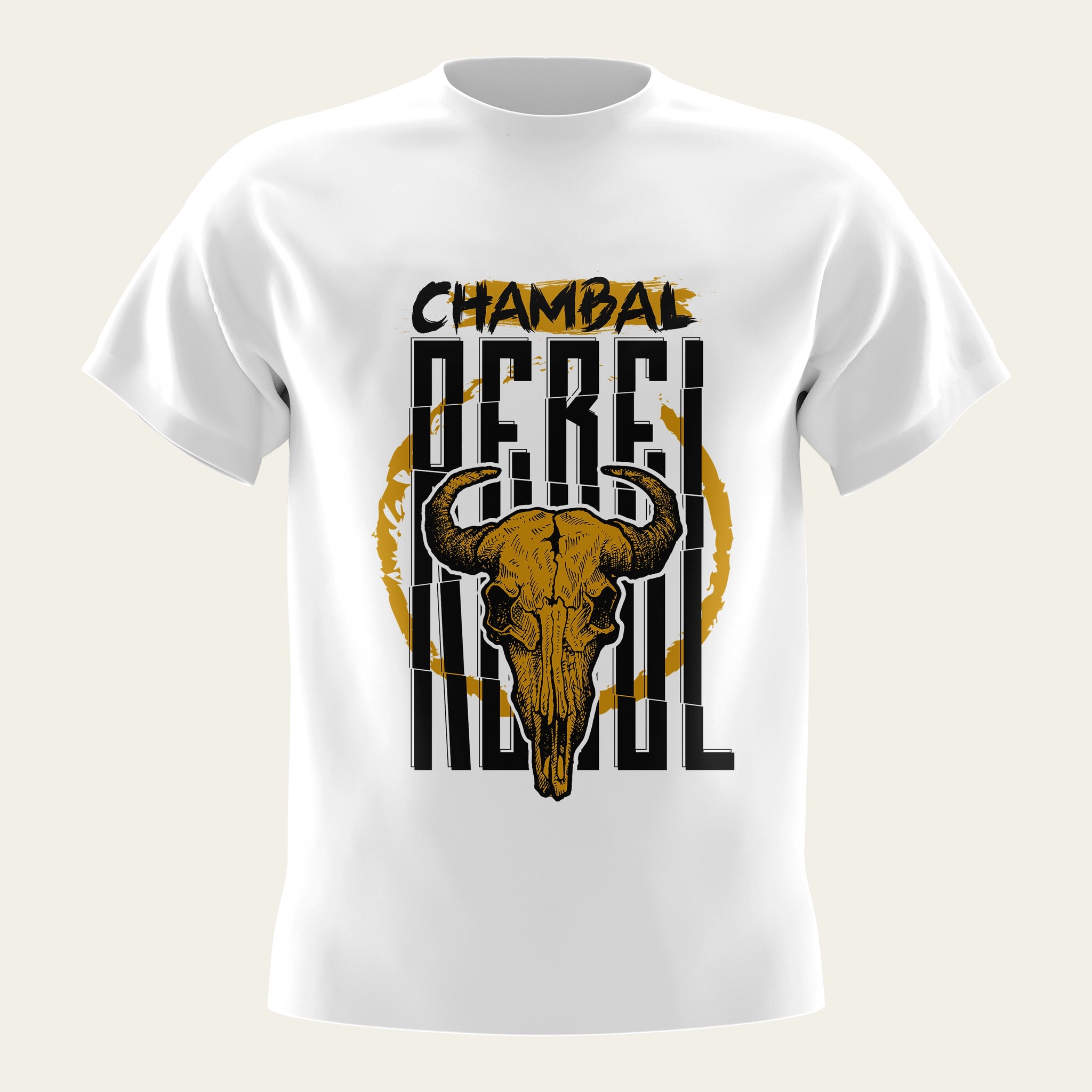 Chambal Rebel Aries Round Neck T-Shirt The Chambal®