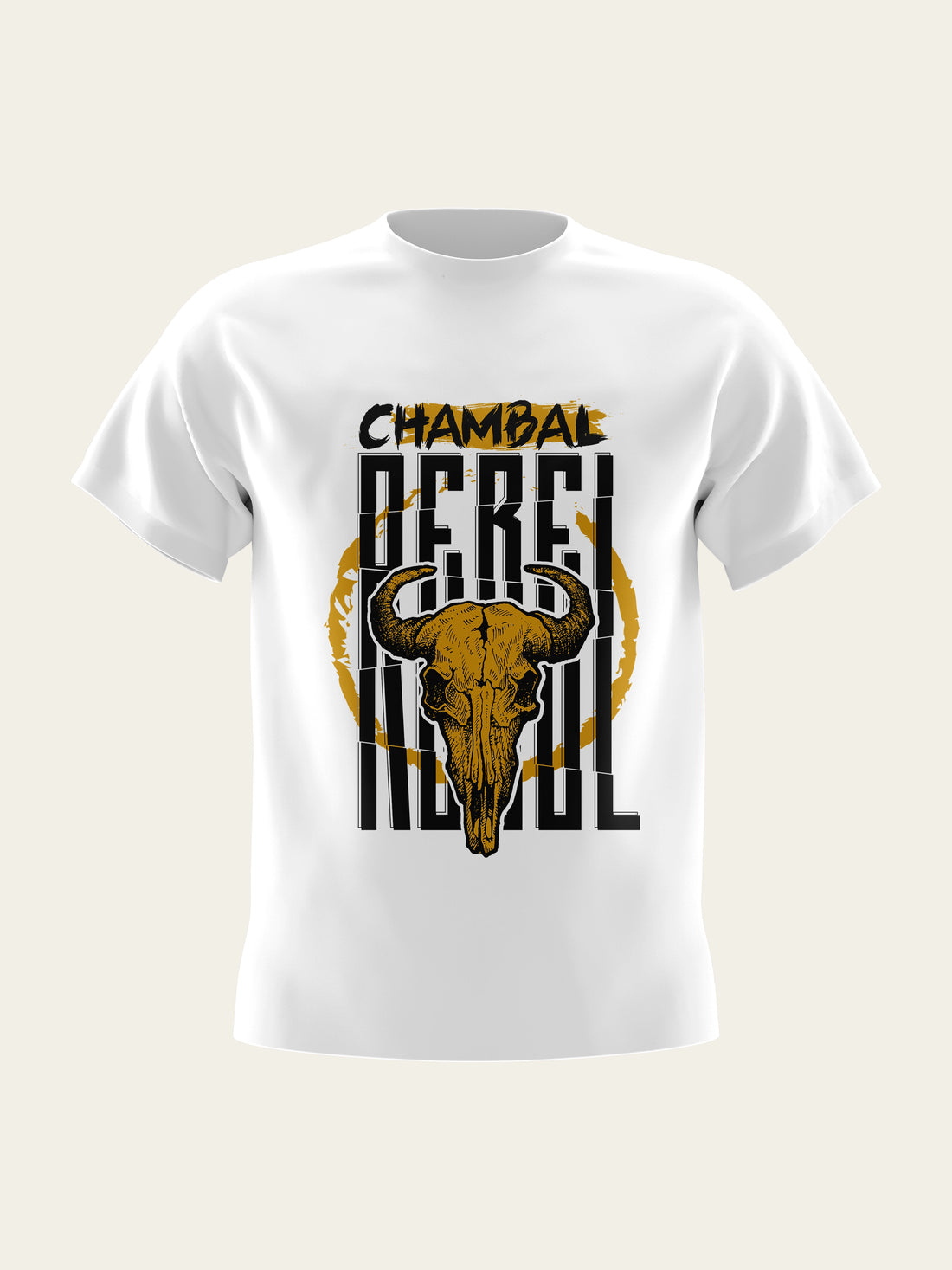 Chambal Rebel Aries Round Neck T-Shirt The Chambal®