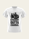 Straight Outta Chambal Round Neck T-Shirt The Chambal®