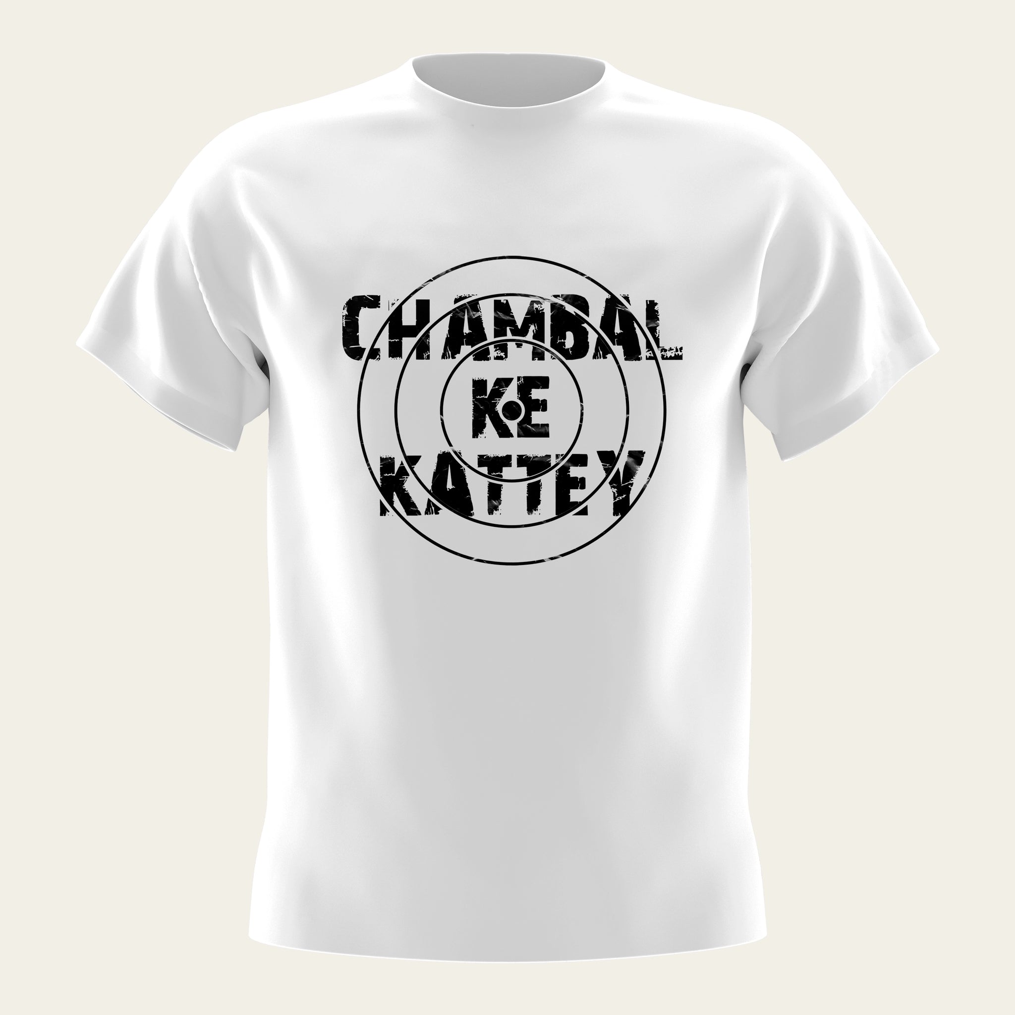 Chambal Ke Kattey Round Neck T-Shirt The Chambal®