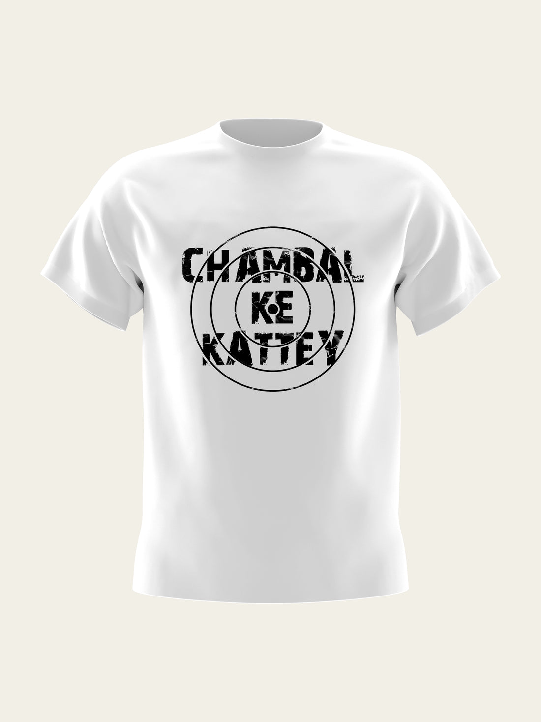 Chambal Ke Kattey Round Neck T-Shirt The Chambal®