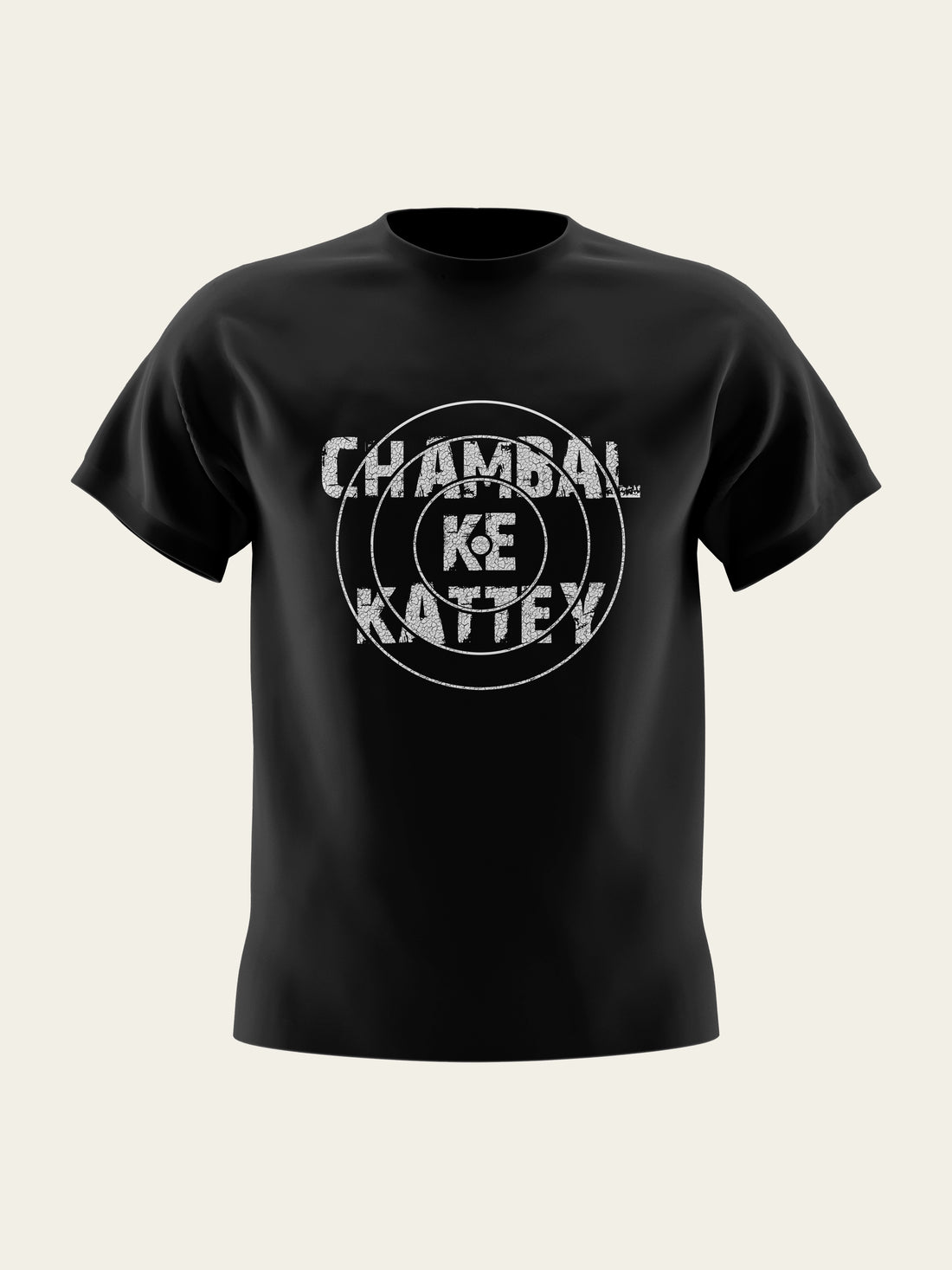 Chambal Ke Kattey Round Neck T-Shirt The Chambal®