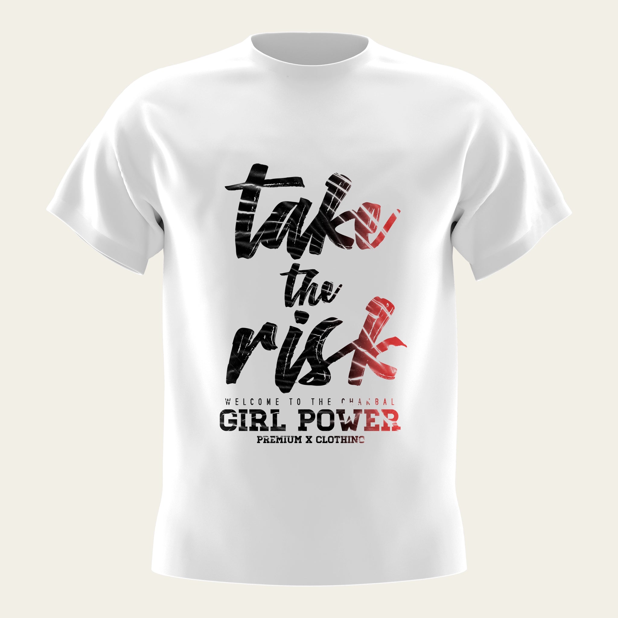 Take The Risk Round Neck T-Shirt The Chambal®