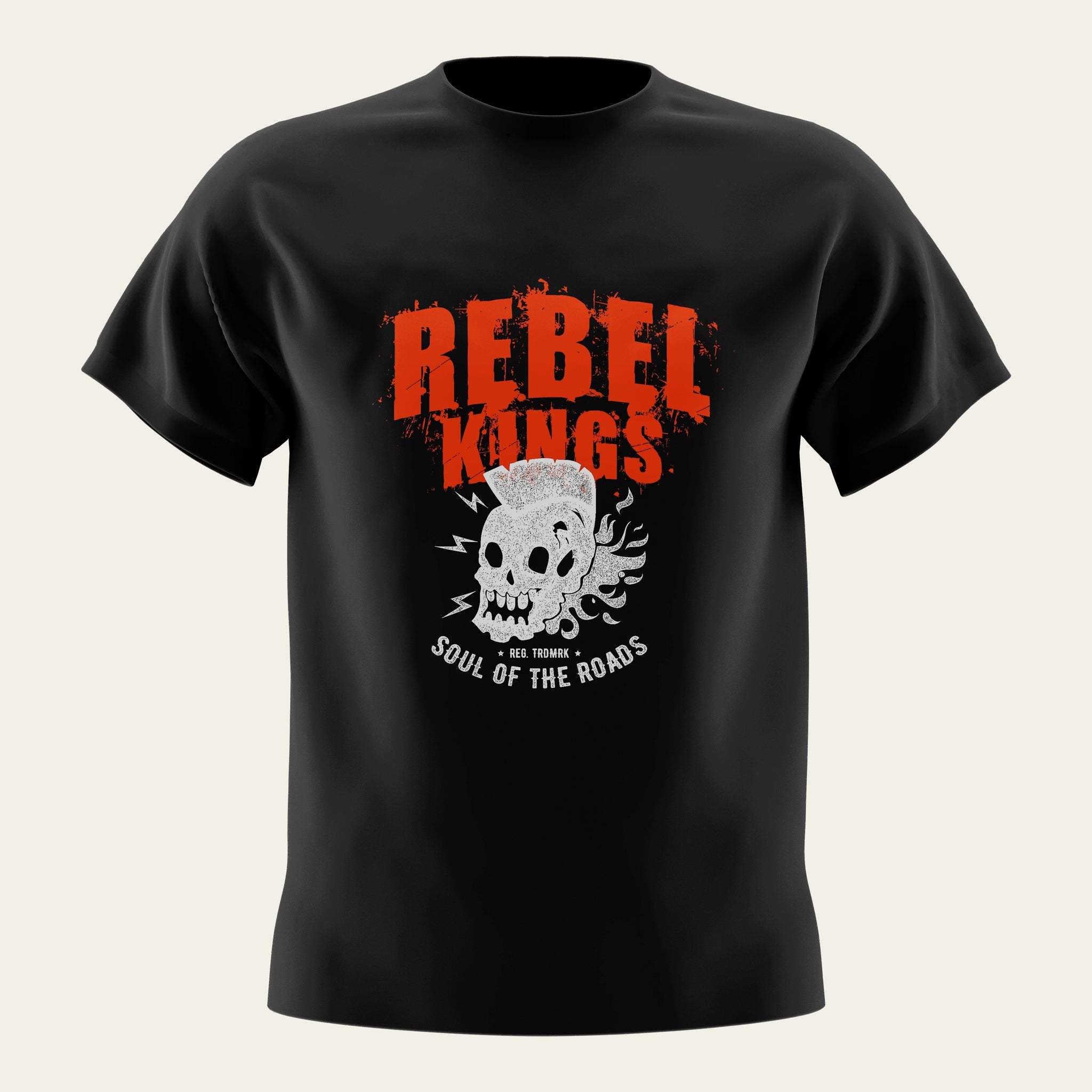 Rebel King Round Neck T-Shirt The Chambal®