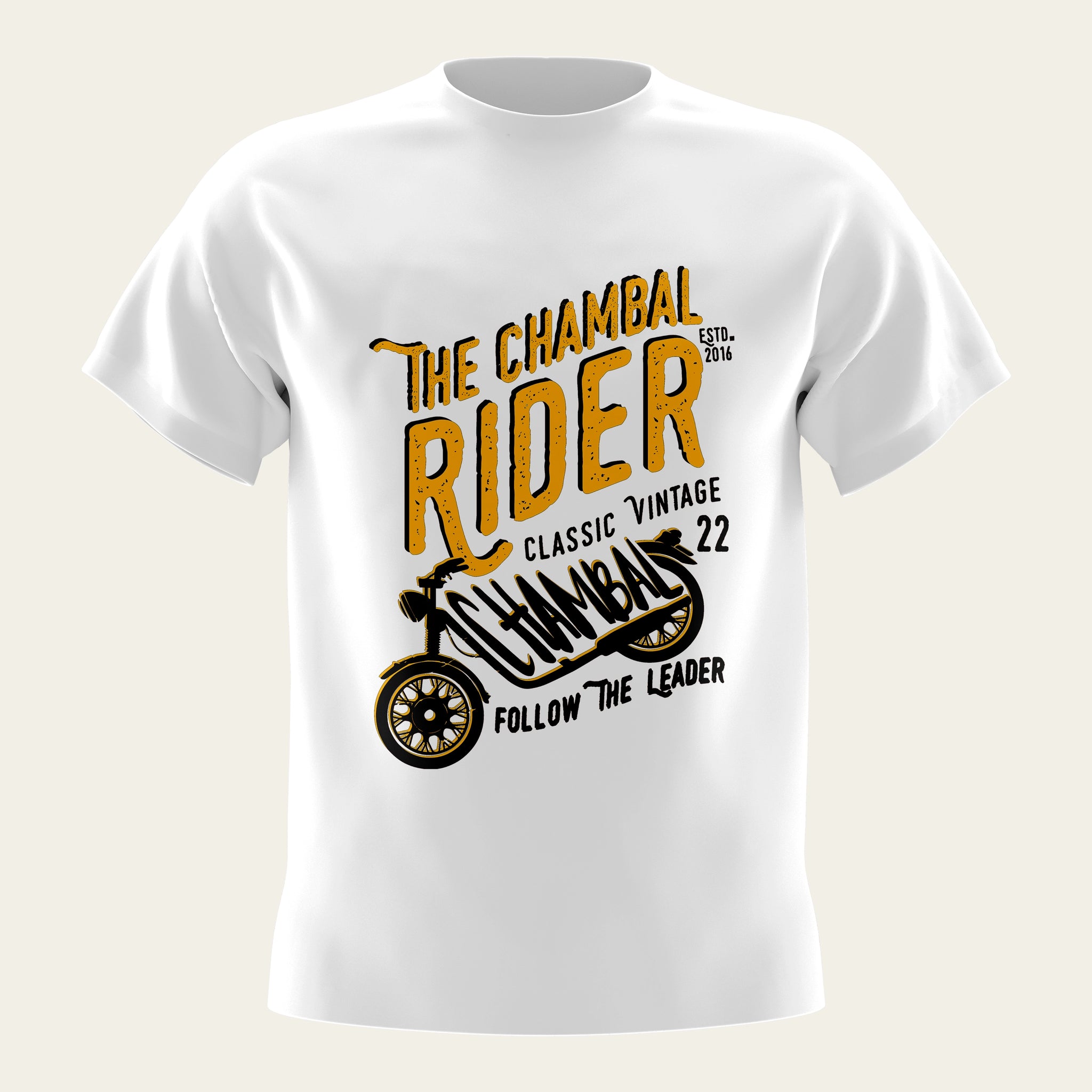 The Chambal Rider Round Neck T-Shirt The Chambal®