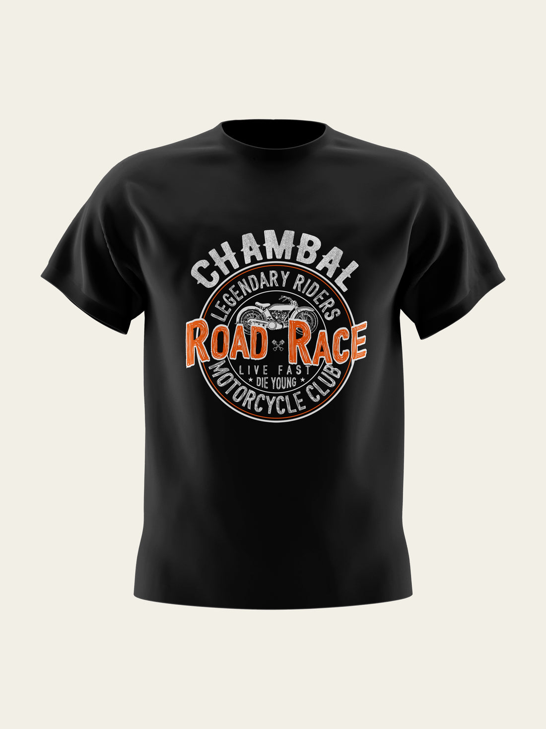 Chambal Road Race Round Neck T-Shirt The Chambal®