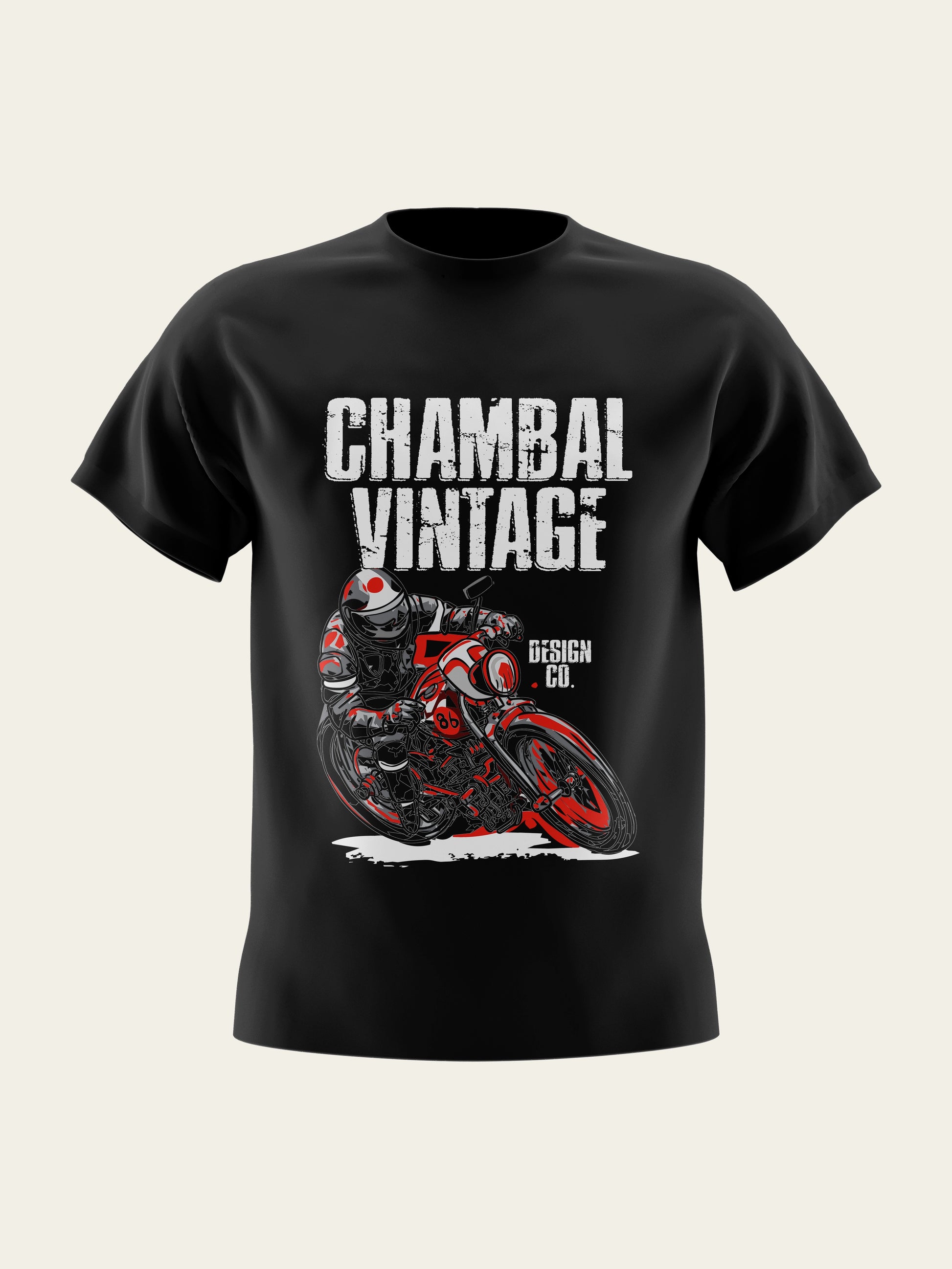 Chambal Vintage Round Neck T-Shirt The Chambal®