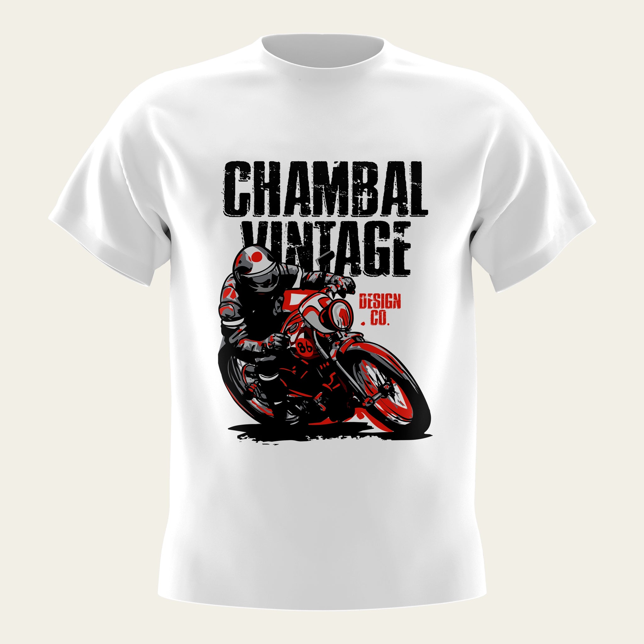 Chambal Vintage Round Neck T-Shirt The Chambal®