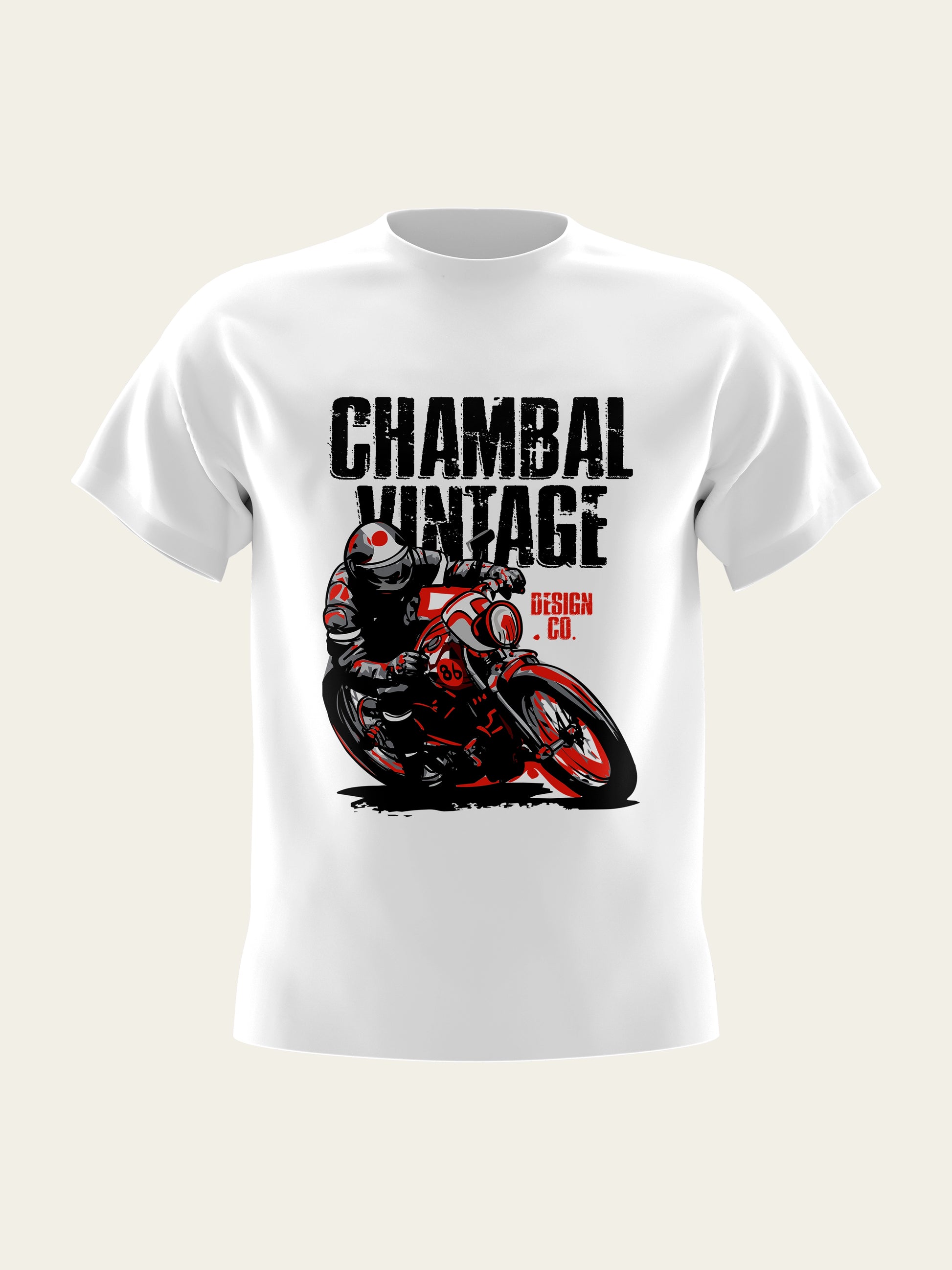 Chambal Vintage Round Neck T-Shirt The Chambal®