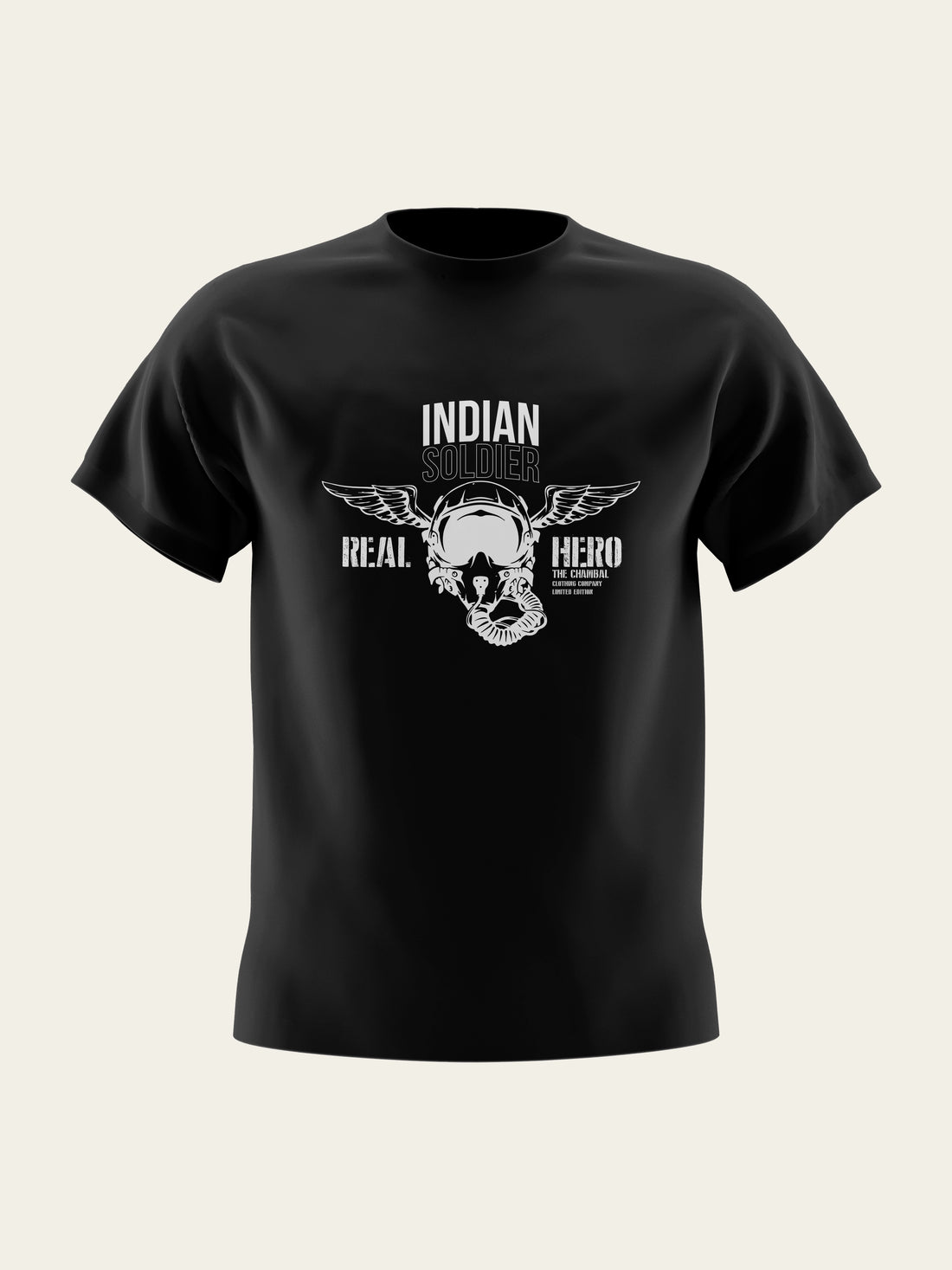 Indian Soldier Round Neck T-Shirt The Chambal®