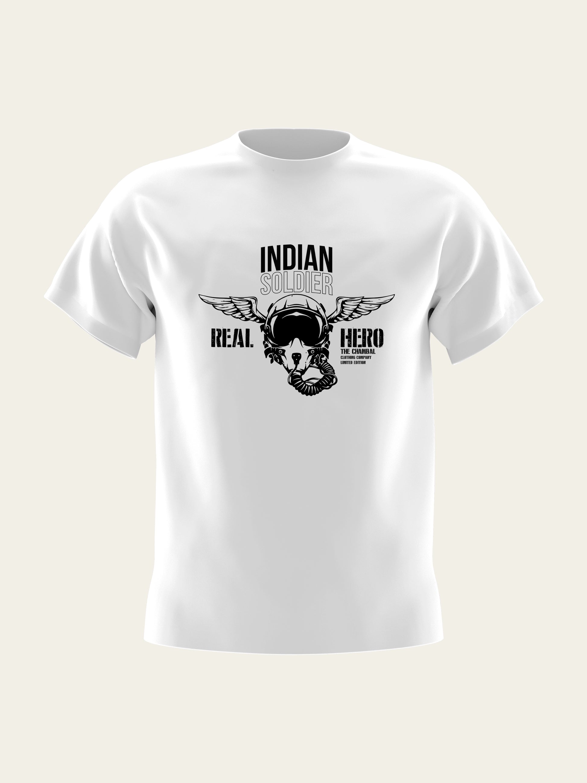 Indian Soldier Round Neck T-Shirt The Chambal®