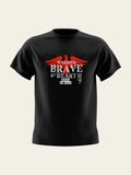 Brave Warrior Round Neck T-Shirt The Chambal®