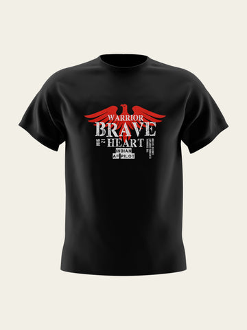 Brave Warrior Round Neck T-Shirt The Chambal®