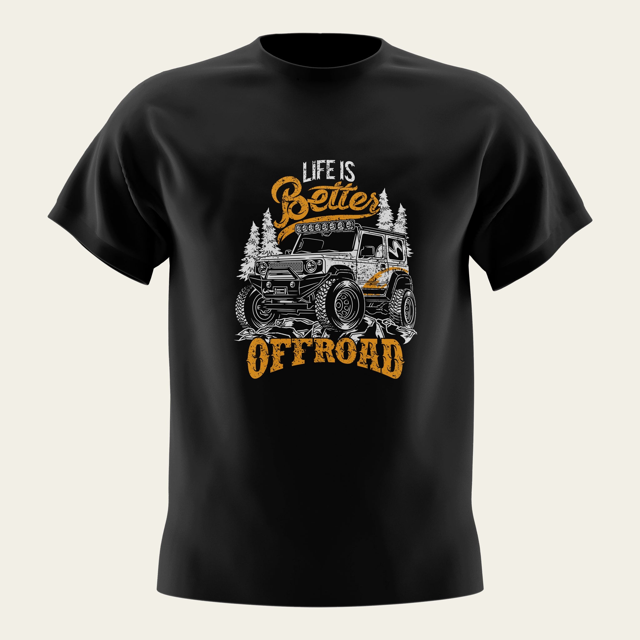 Life is Better Round Neck T-Shirt The Chambal®