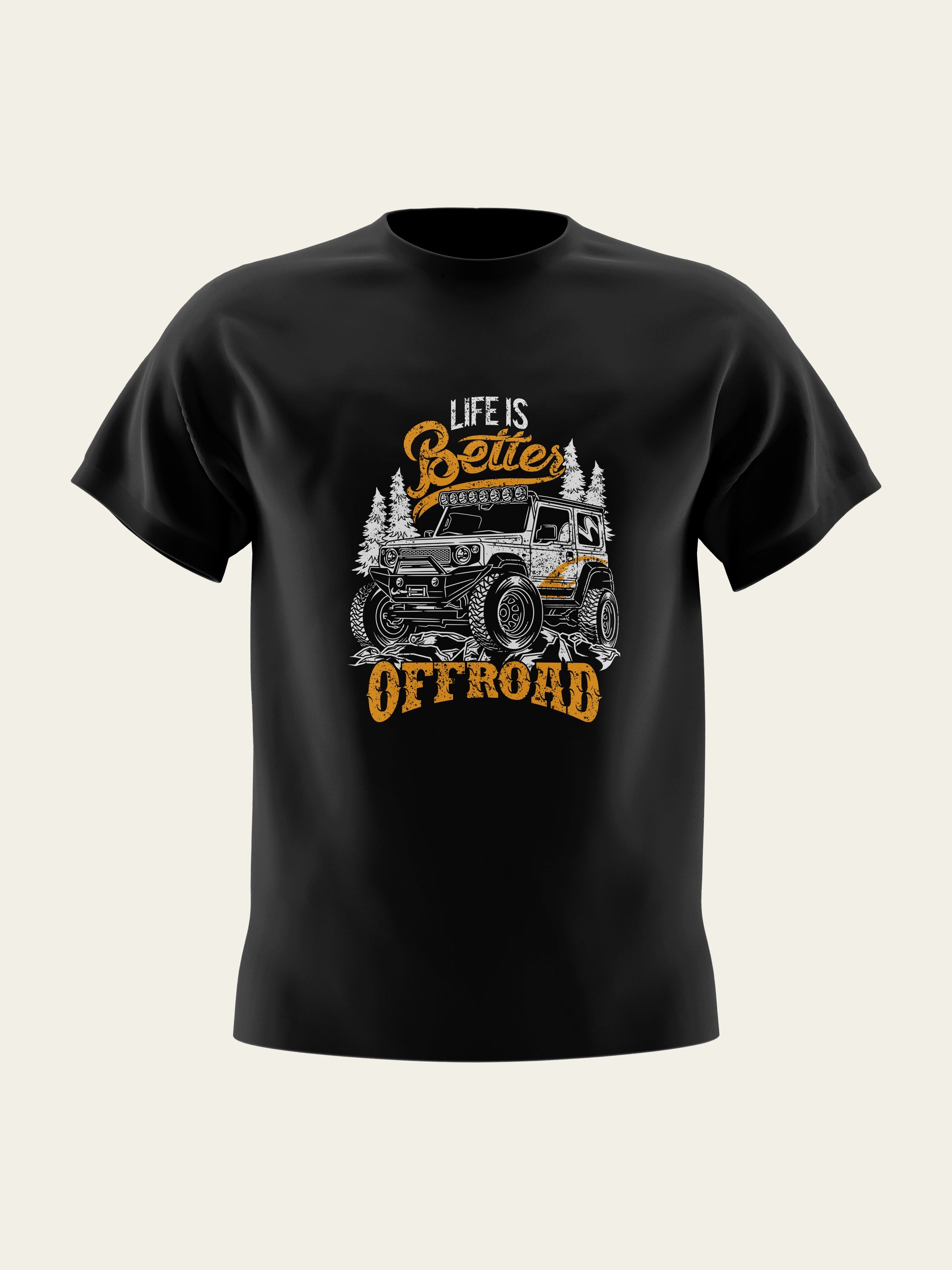 Life is Better Round Neck T-Shirt The Chambal®