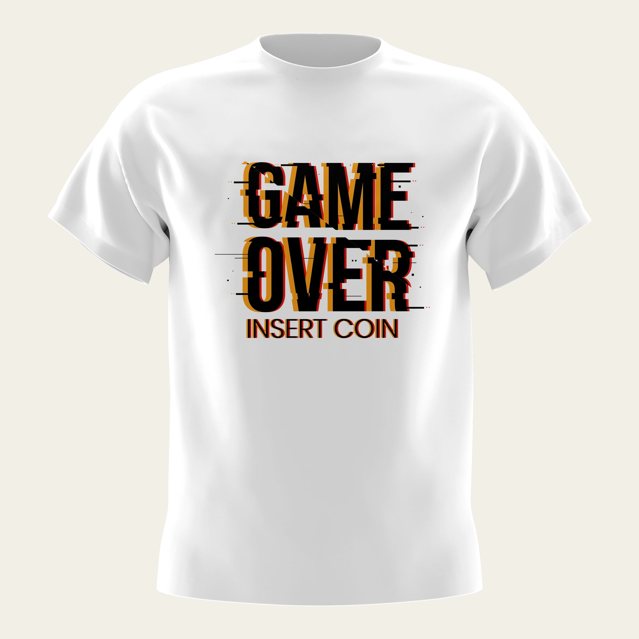 Game Over Round Neck T-Shirt The Chambal®