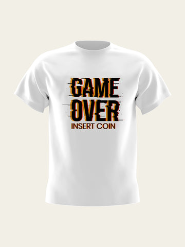 Game Over Round Neck T-Shirt The Chambal®