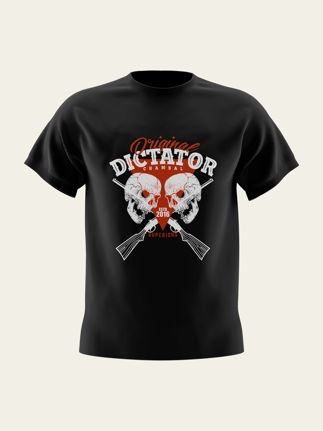 Original Dictator Round Neck T-Shirt The Chambal®