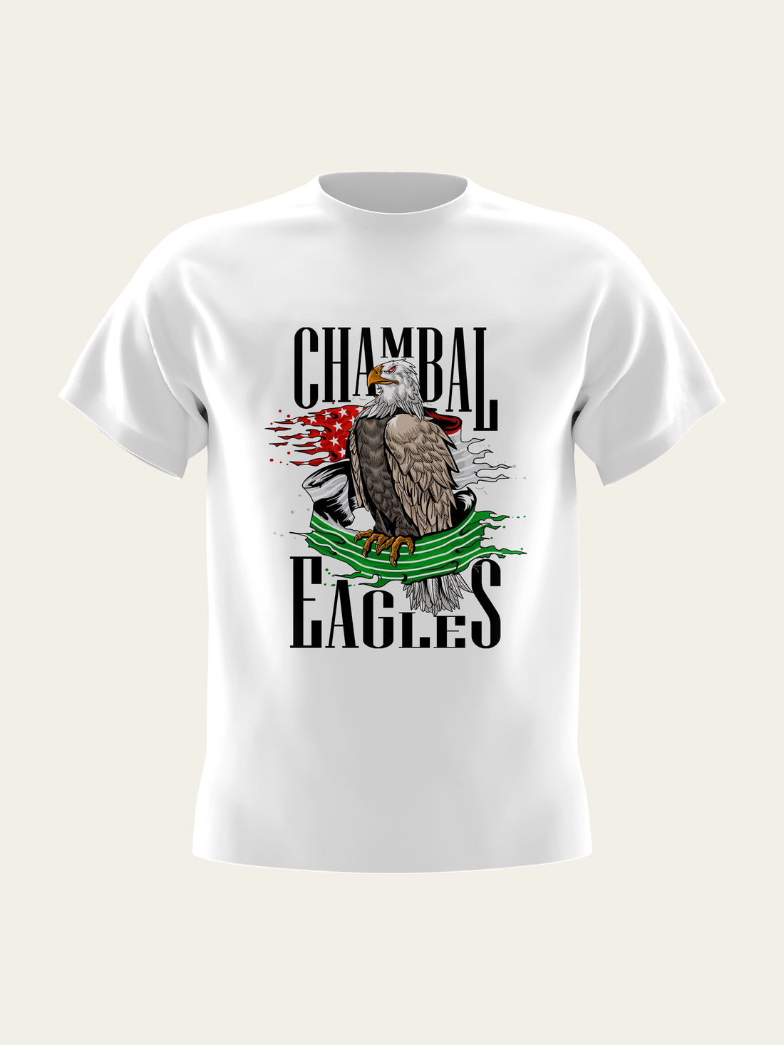 Chambal Eagles Round Neck T-Shirt The Chambal®