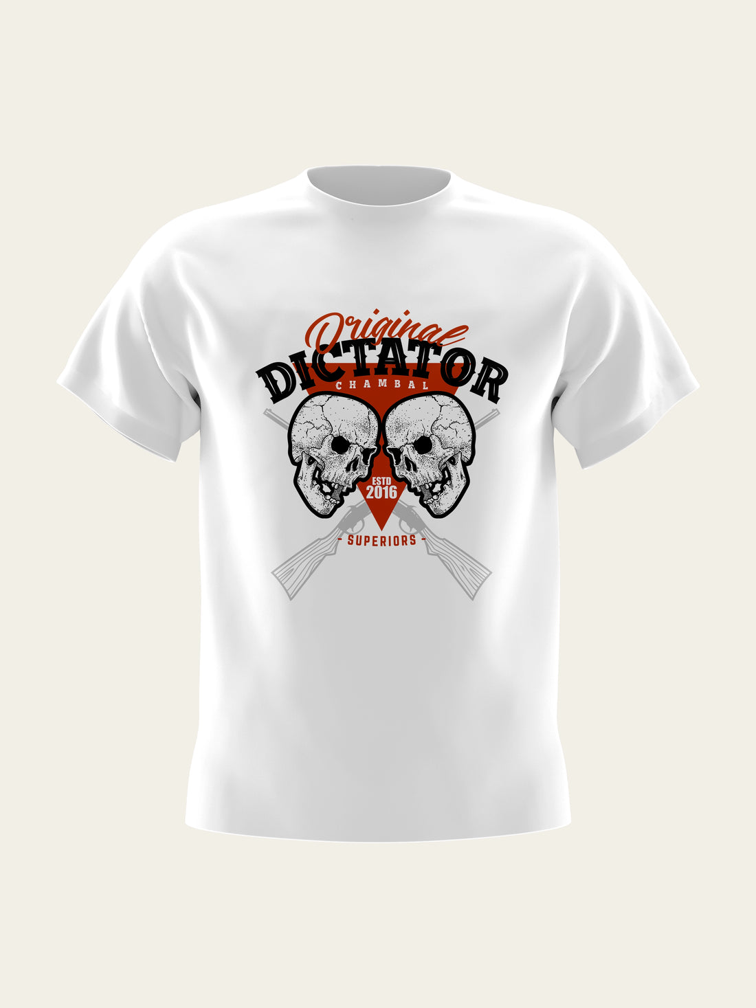 Original Dictator Round Neck T-Shirt The Chambal®