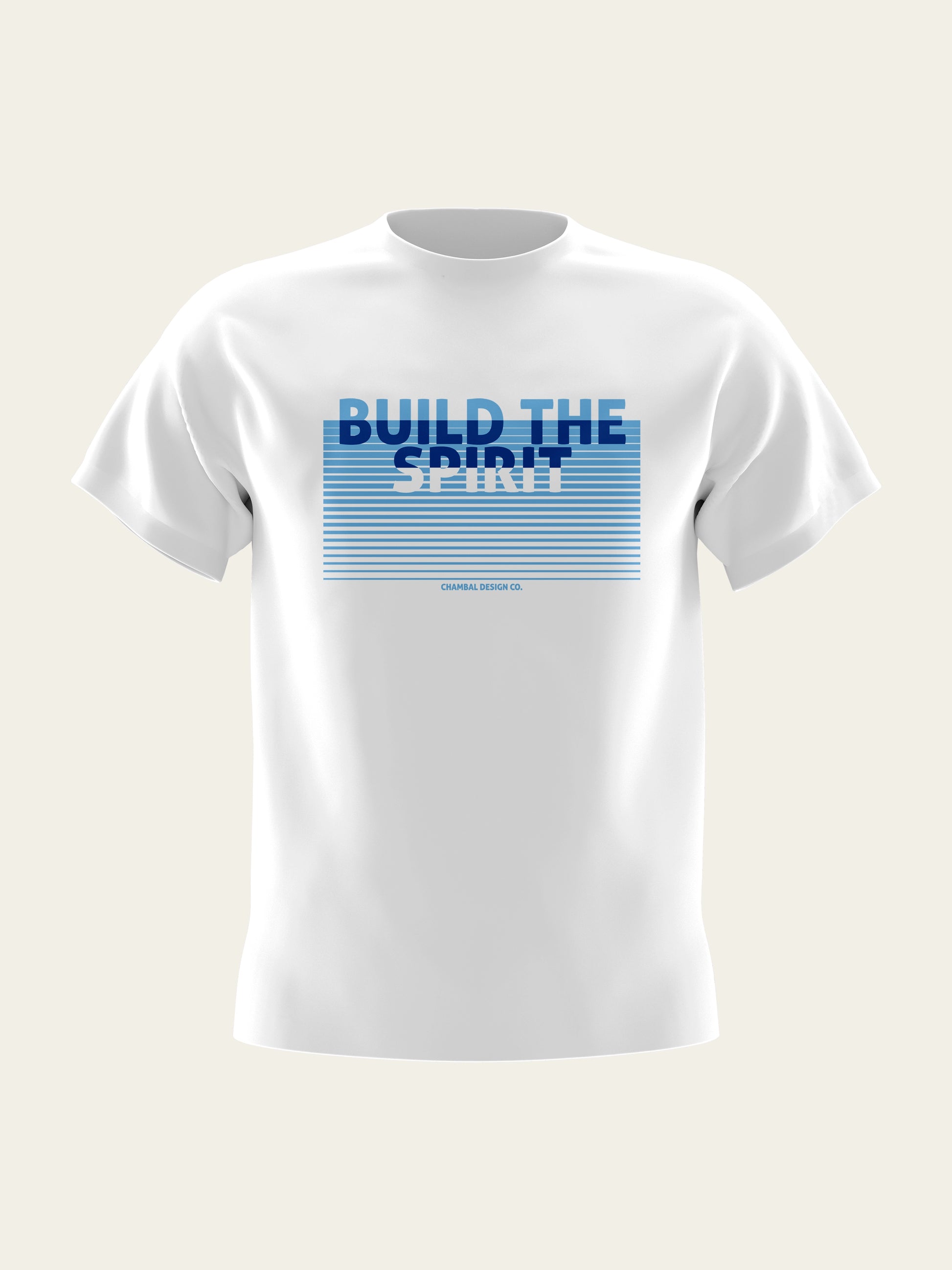 Build The Spirit Round Neck T-Shirt The Chambal®