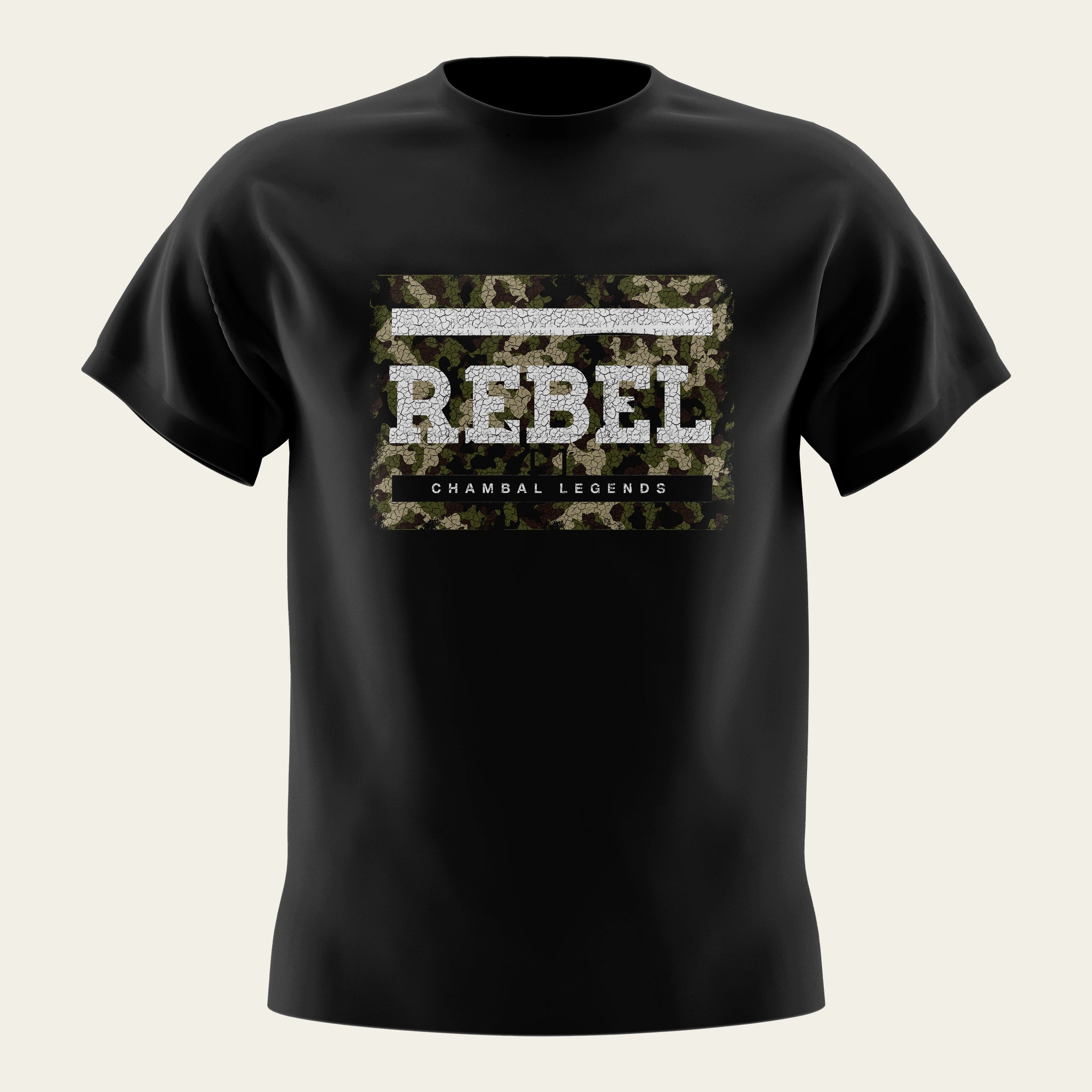 Rebel Round Neck T-Shirt The Chambal®