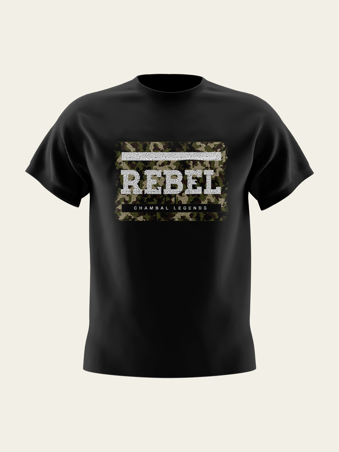 Rebel Round Neck T-Shirt The Chambal®