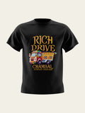 Rich Drive Round Neck T-Shirt The Chambal®