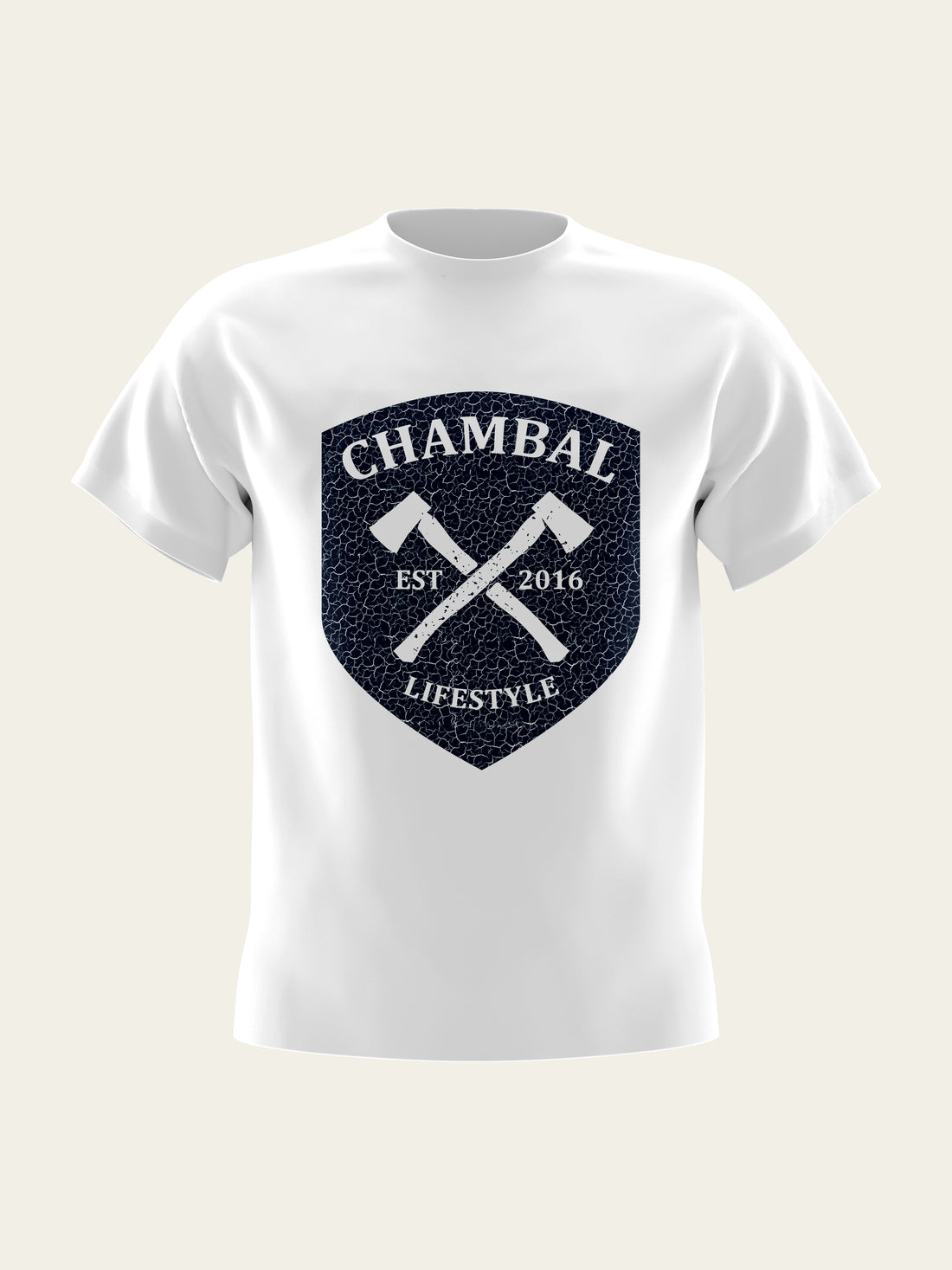 Chambal Shield Round Neck T-Shirt The Chambal®