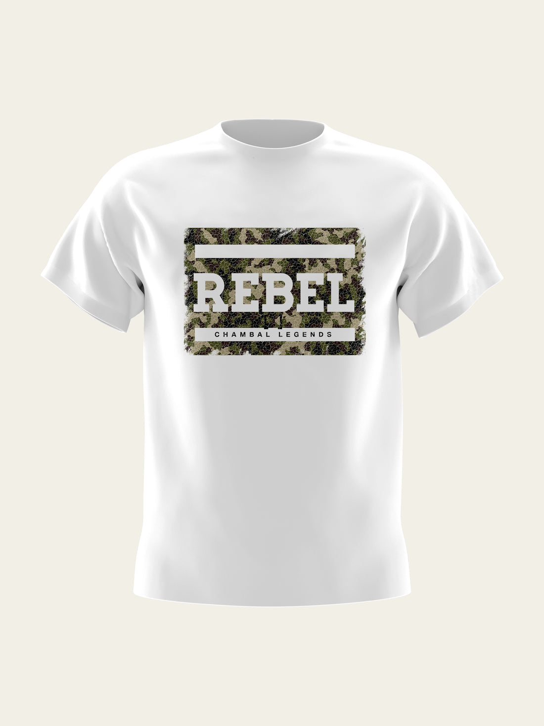 Rebel Round Neck T-Shirt The Chambal®