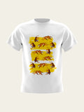 Strip Tigers Round Neck T-Shirt The Chambal®