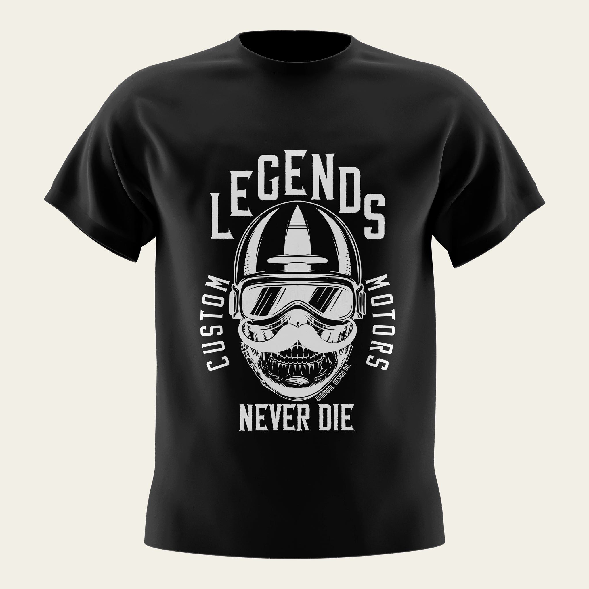 Legends Never Die Round Neck T-Shirt The Chambal®