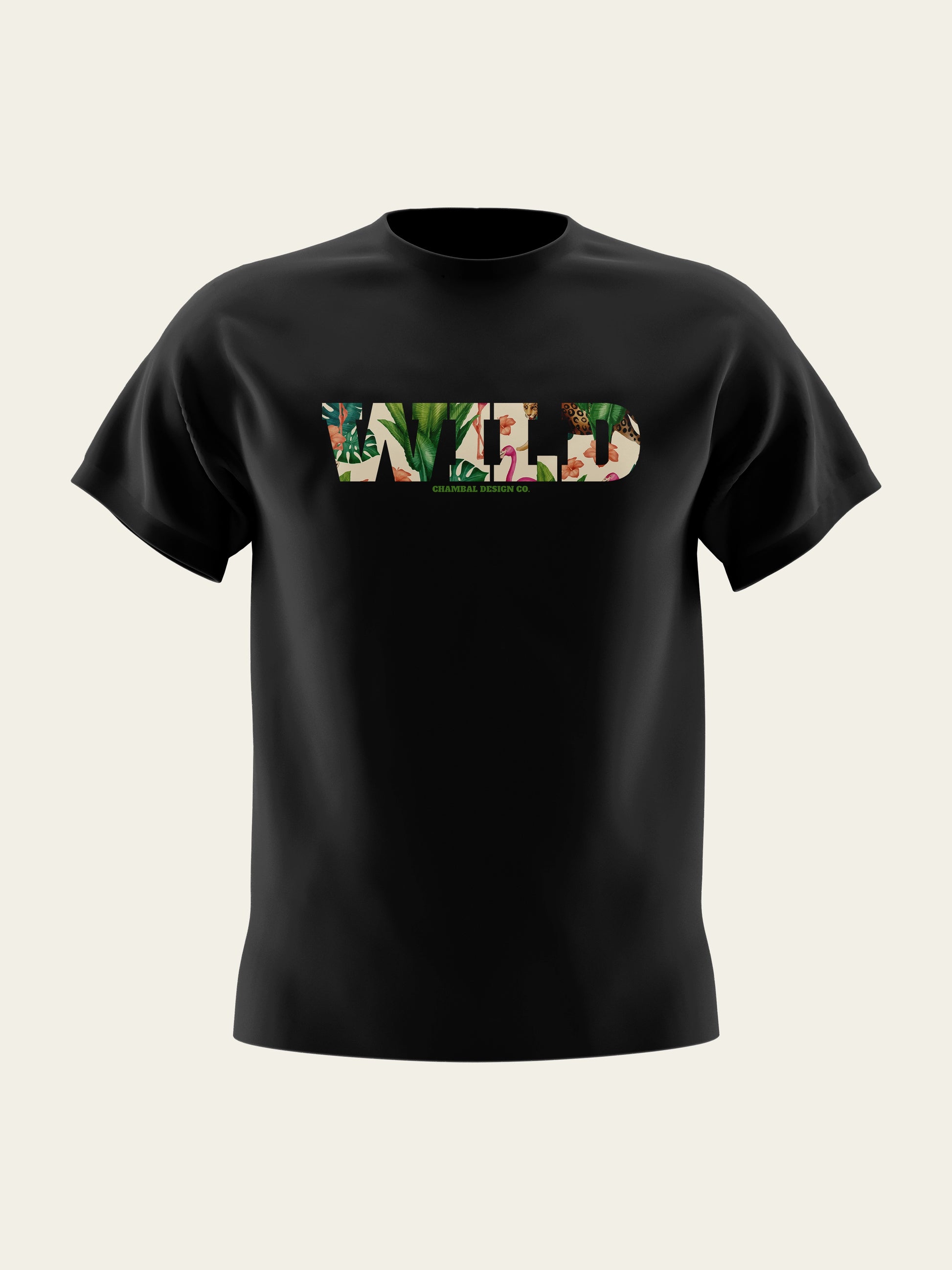 Wild Round Neck T-Shirt The Chambal®