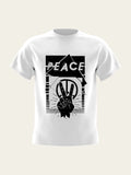 Peace Round Neck T-Shirt The Chambal®